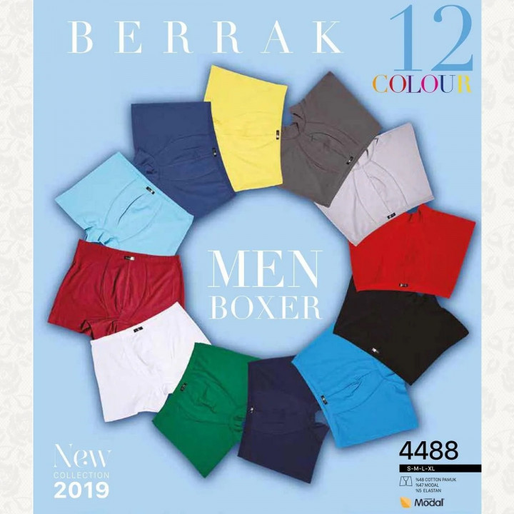 Мужские трусы боксеры модал Berrak art. 4488
