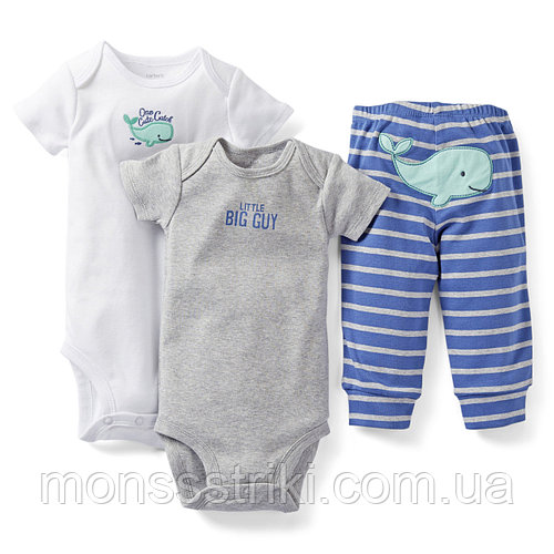 Детский трикотажный комплект для мальчика Carters 6 месяцев
