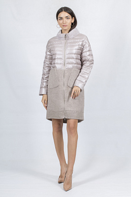 Женское пальто BAIYTBUY 62898 (бежевый)