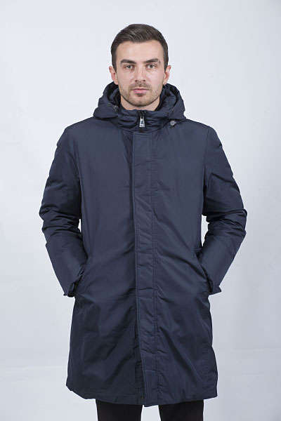Мужской пуховик Snow Image 51684 (синий)
