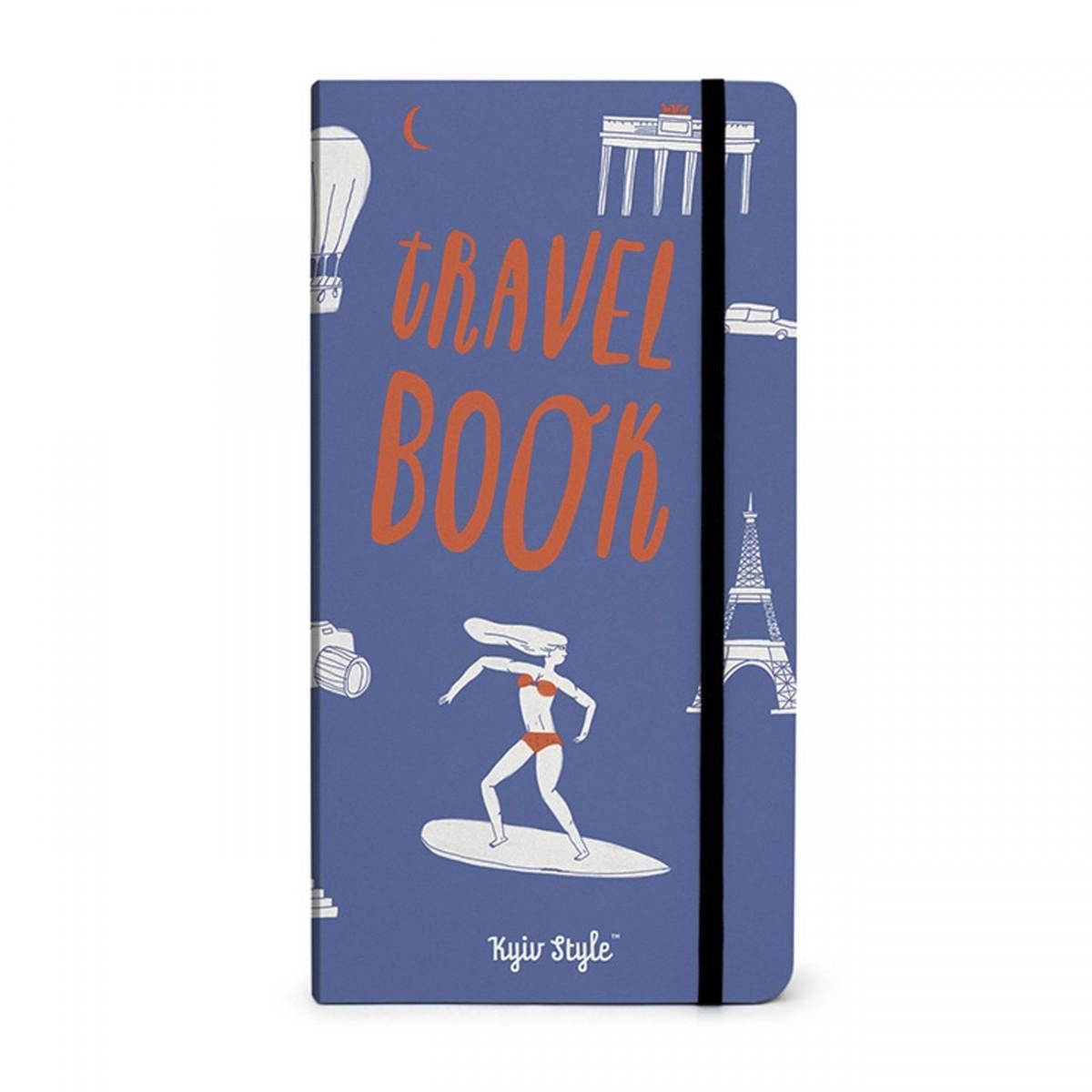 Блокнот Travel book синій