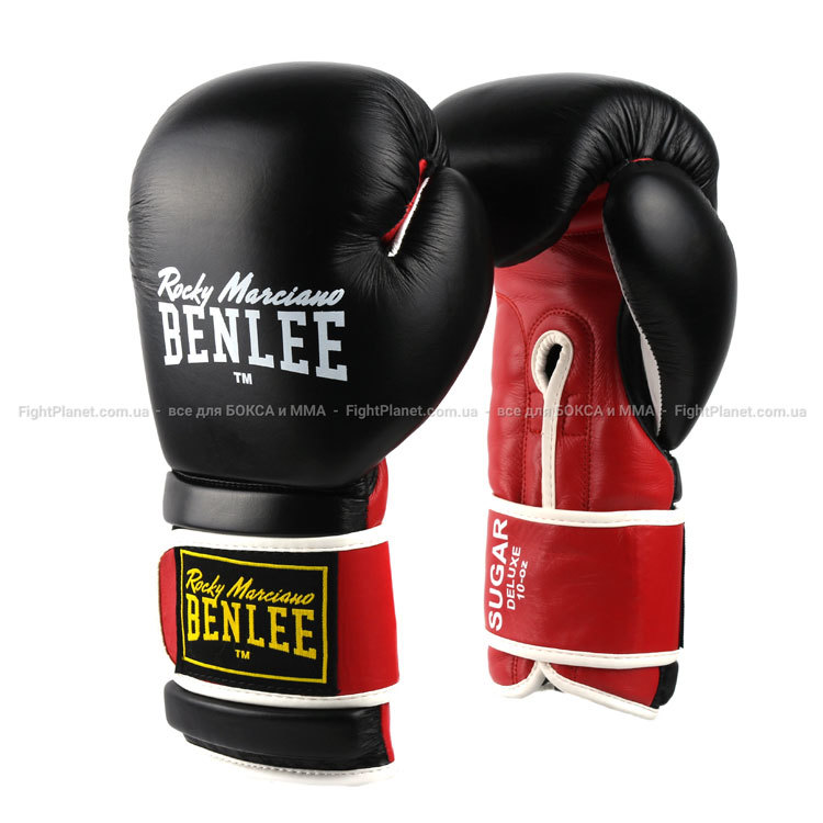 Боксерские перчатки Benlee Leather Boxing Gloves Sugar Deluxe (тренировочные)