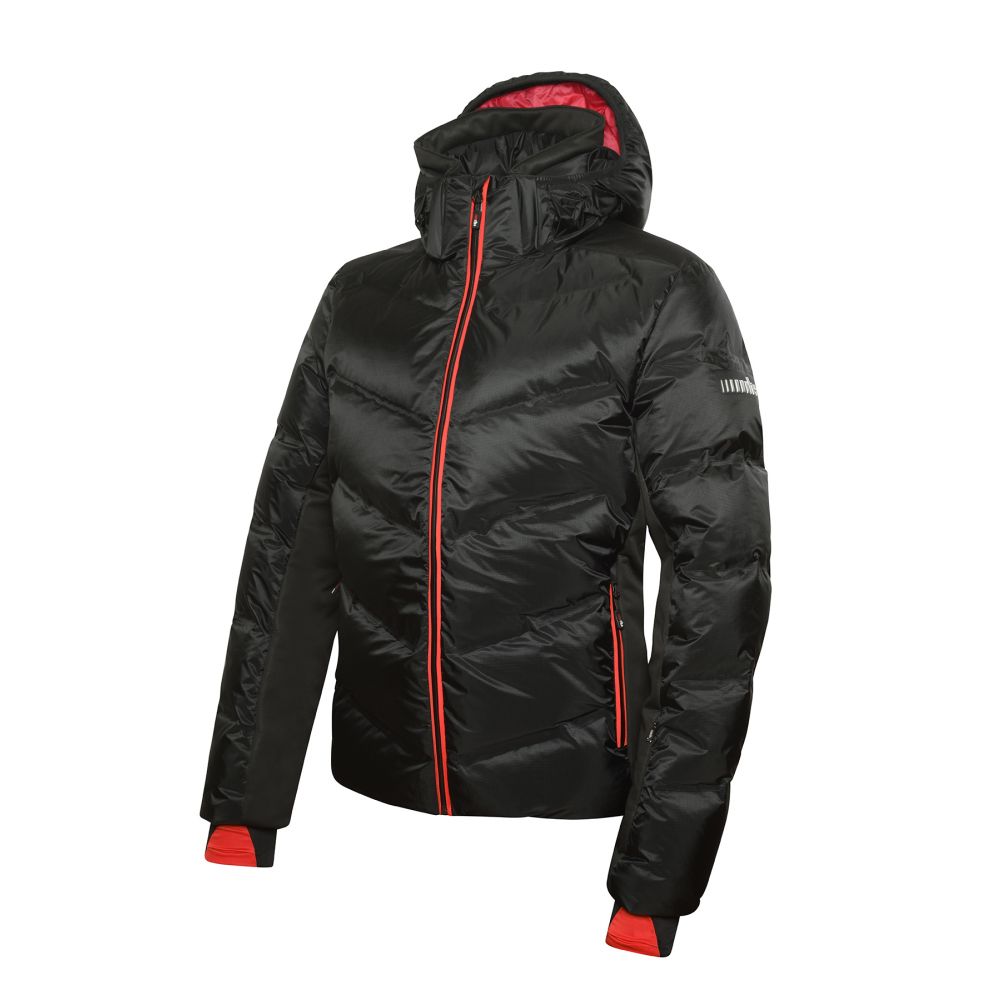 freedom evo jacket black - red