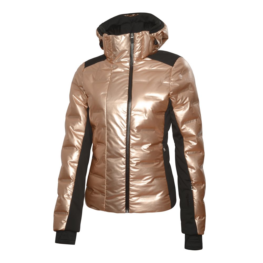 quasar w jacket rose gold - black