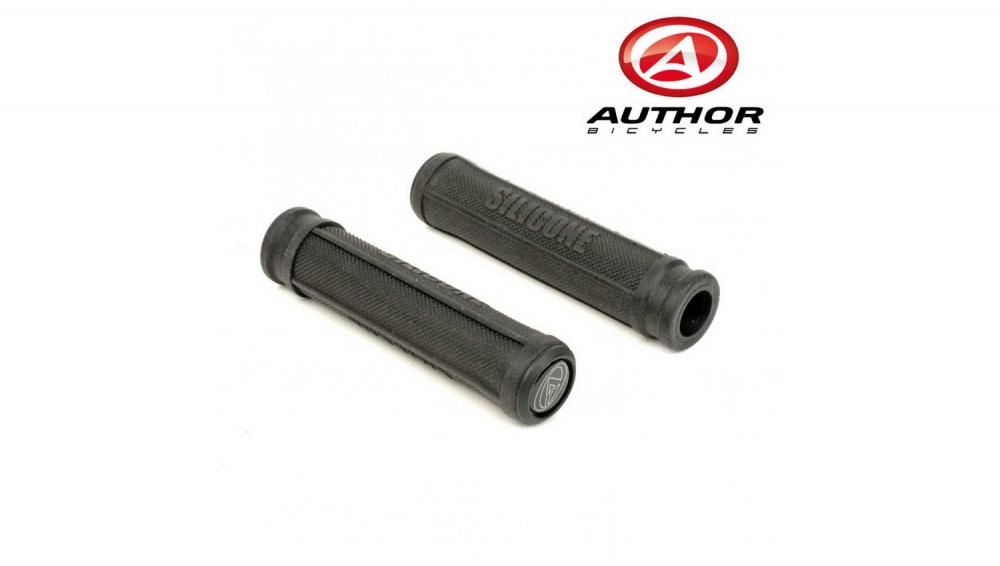 грипсы agr silicone, длинна 130 mm, черные
