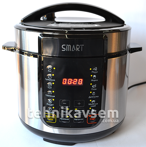 Мультиварка-скороварка Smart SM-P510B2 (5 л, 17 программ)