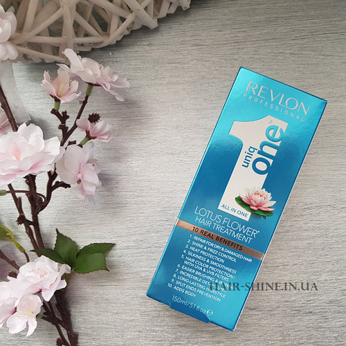 Маска-спрей для волос Лотос 10в1 REVLON Professional Uniq One All in one Hair Treatment Uniq One Lotus Flower