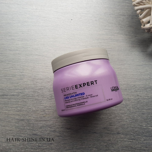 Маска для вьющихся волос-L'Oreal Professionnel Liss Unlimited Masque 500мл