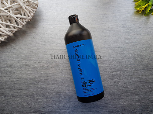 Шампунь для увлажнения волос 1000 мл-Total Results Moisture Me Rich Shampoo Матрикс