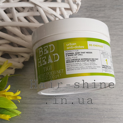 Маска для нормальных волос Tigi Re-Energize Mask 200 мл