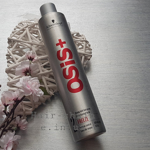 Лак для волос сильной фиксации Schwarzkopf Professional Osis+ Freeze Hairspray 500 ml
