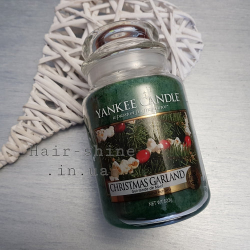 Ароматическая свеча Christmas Garland Jar Candle объем 623g
