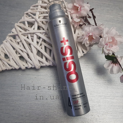 Мусс сверхсильной фиксации Schwarzkopf Osis Grip super hold mousse 200 мл