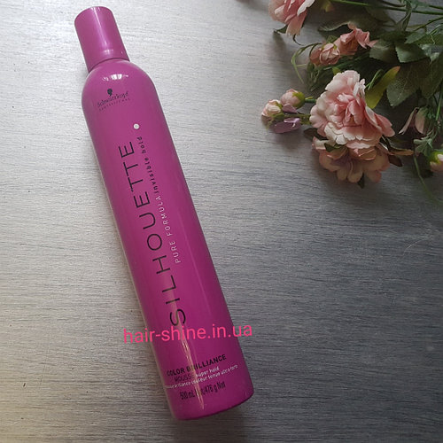 Мус яркость цвета суперсильной фиксации Schwarzkopf Professional Silhouette Color Brilliance Super Hold Mousse