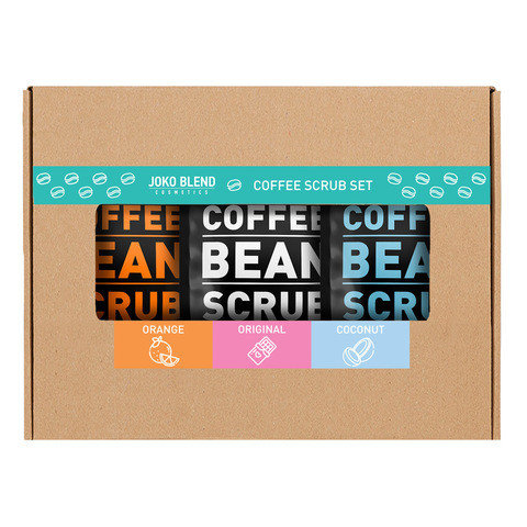 Кофейный Набор скраб Coffee Body Scrub Joko Blend Set of 3 х50 гр