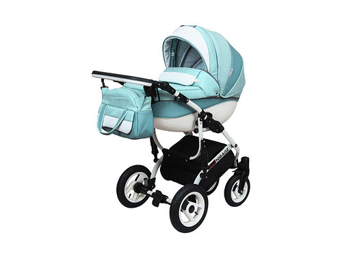 Детская универсальная коляска 2в1 “Grand Mirage White”