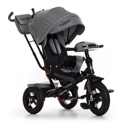 Велосипед трехколесный TURBOTRIKE M 4060 серый