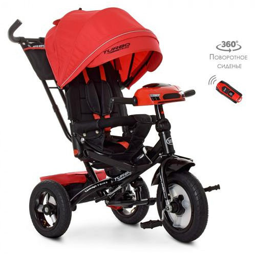 Велосипед трехколесный TURBOTRIKE M 4060 красный