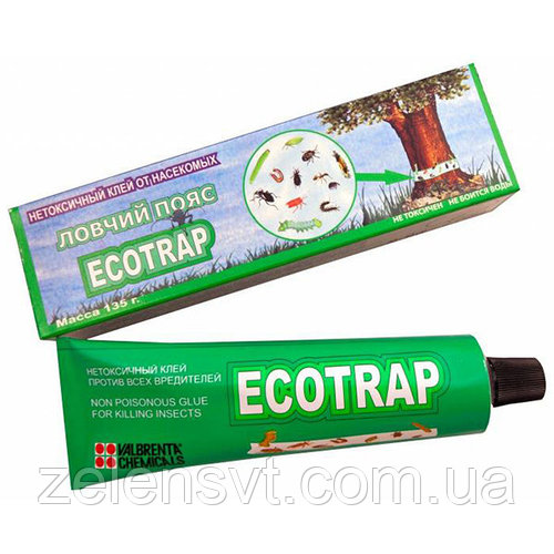 Інсектицид Ловчий пояс Ecotrap (135 г) від Valbrenta Chemicals (оригінал)
