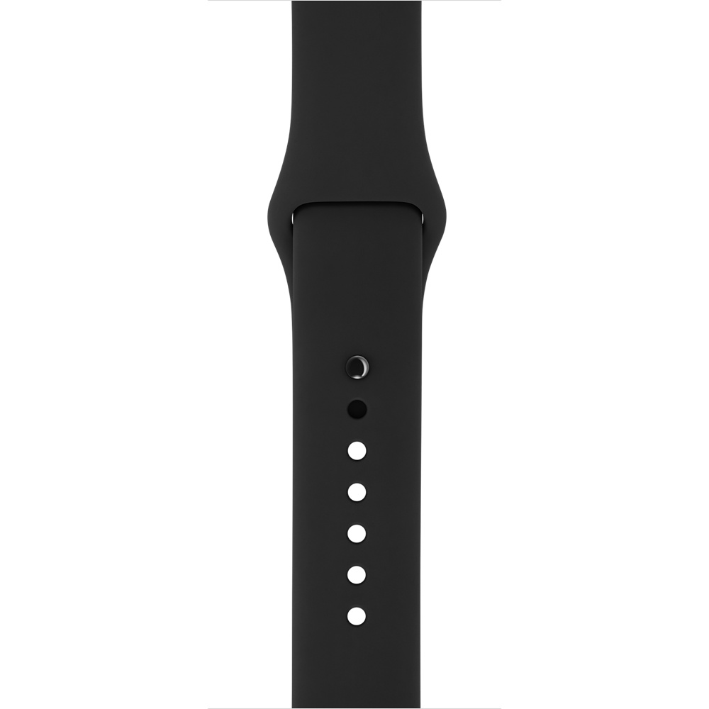 Ремешок Apple Watch 42mm Black Sport Band (MJ4N2)
