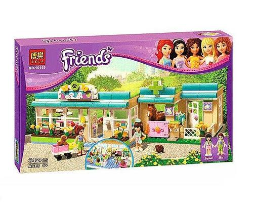 Конструктор Bela 10169 Friends Клиника для животных (аналог Lego Friends 3188)