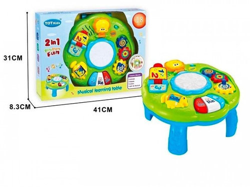 Музыкальный развивающий столик TOT Kids (1082)