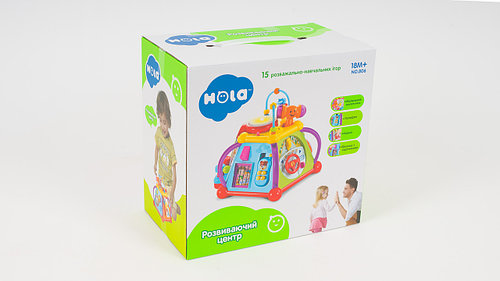 Развивающая музыкальная игрушка Развивающий центр маленькая вселенная. Hola 806