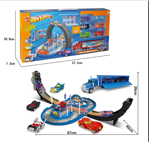 Паркинг Hot Wheels 8646 с метал.машинками