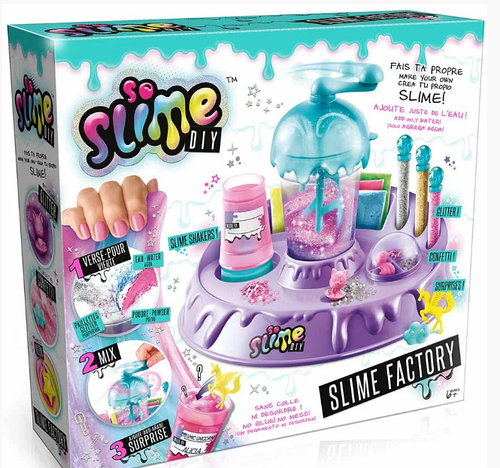 Слайм Фабрика Большая Игровой Набор Для Создания Слаймов Лизунов SLIME FACTORY DIY Your Own SLIME