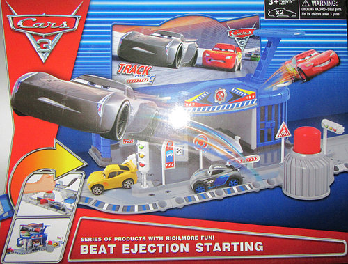 Трек паркинг Тачки совместим с новыми гаражами Hot Wheels