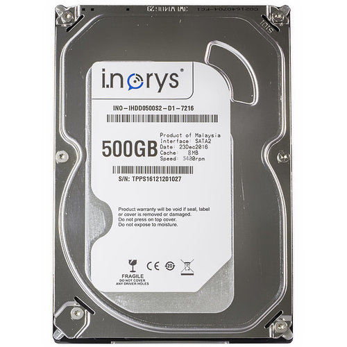 Жесткий диск i.norys 2,5" 500GB 5400rpm 8MB (INO-IHDD0500S2-N1-5408) компьютерный для ПК