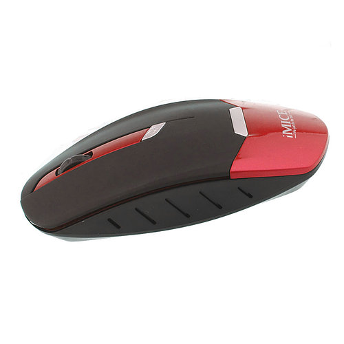 Мышь iMICE E-2330 Red беспроводная 4 кнопки 800/1200/1600 DPI компьютерная 2.4 ГГц Дальность до 10 м
