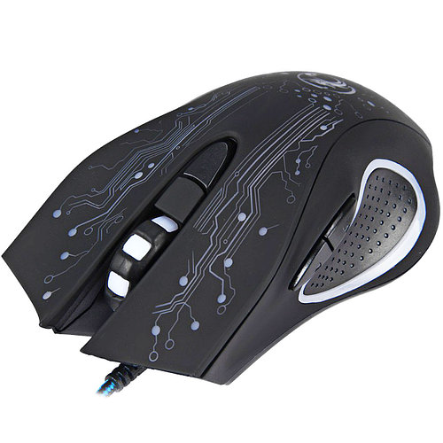 Игровая мышь iMICE X9 USB Black с подсветкой оптическая проводная компьютерная для ПК 2400 DPI