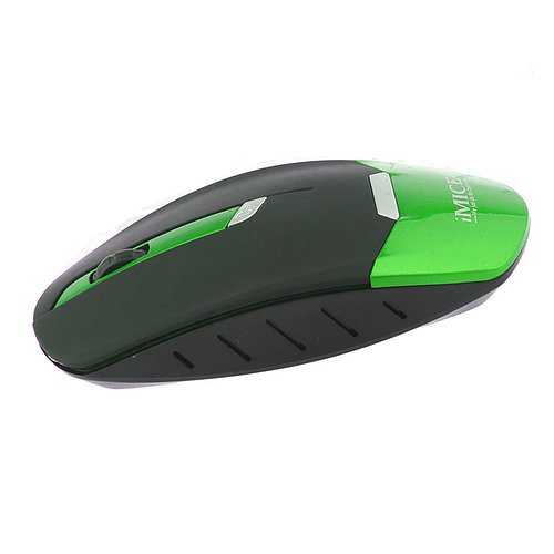 Мышь беспроводная iMICE E-2330 Green 4 кнопки 800/1200/1600 DPI компьютерная Дальность 10 м Wireless