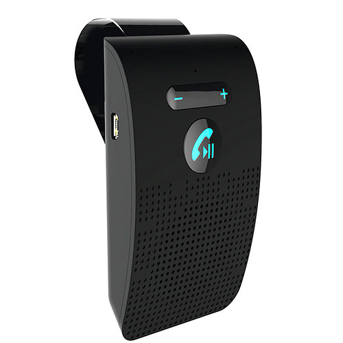 Громкая связь для автомобиля Lesko SP09 Bluetooth 4.2 свободные руки Блютуз-гарнитура Батарея 550 mAh