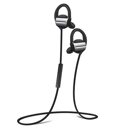 Bluetooth гарнитура ZEALOT H3 черная с контроллером музыкальная вакуумная телефонов смартфонов android iphone