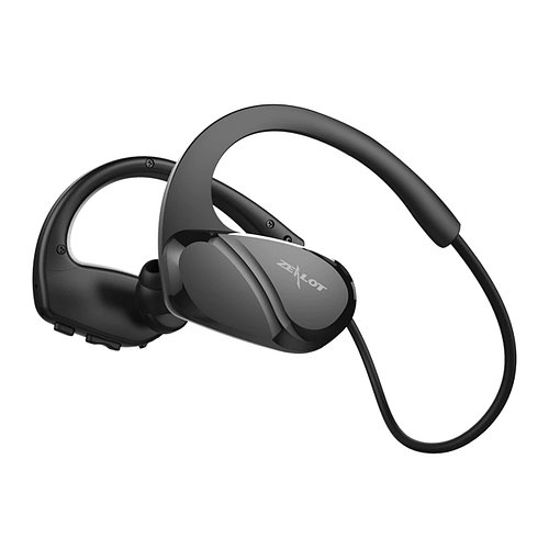 Спортивная гарнитура ZEALOT H6 Black блютуз 5.0 наушники с микрофоном радиус 10 м беспроводные
