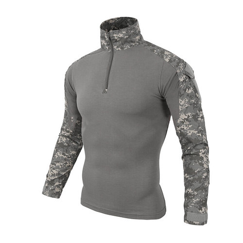 Тактическая рубашка ESDY A655 Camouflage UCP L (34 р.) мужская милитари с длинным рукавом камуфляж армейская