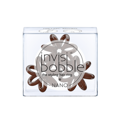 Invisibobble Nano Pretzel Brown - гумки вузького діаметру