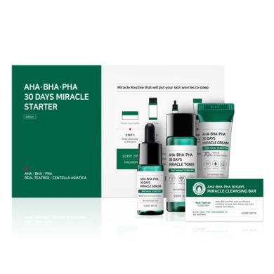 SOME BY MI - AHA, BHA, PHA 30 Days Miracle Starter Limited Set - лімітований набір мініатюр