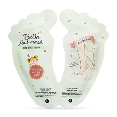 Etude House Bebe Foot Mask — маска-пілінг для ніг