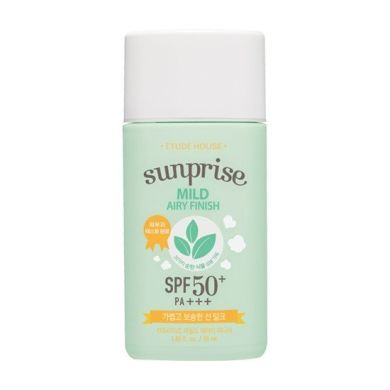Etude House Sunprise Mild Airy Finish SPF50 PA+++ мінеральний сонцезахисний крем