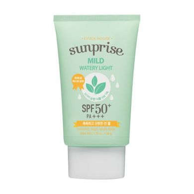 Etude House Sunprise Watery Light SPF50 PA+++ сонцезахисний гель