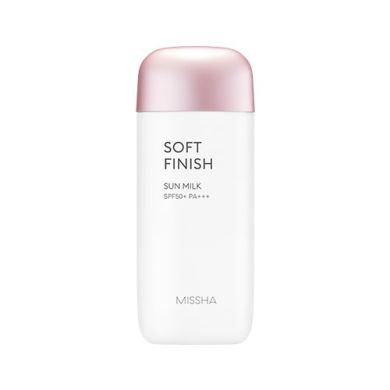 Missha all around safe block soft finish sun milk 70ml SPF 50 - сонцезахисне молочко для обличчя