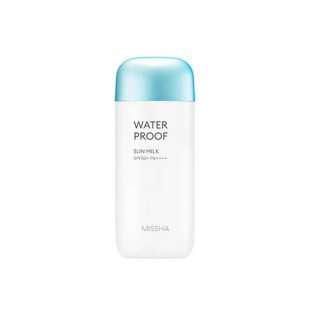 Missha all around safe block Waterproof sun milk — водостійке сонцезахисне молочко
