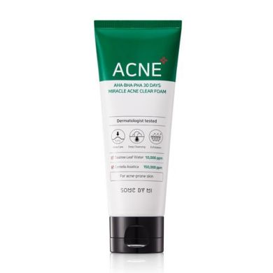 Some By Mi AHA.BHA.PHA 30 Days Miracle Foam - пінка для вмивання (проблемна шкіра)