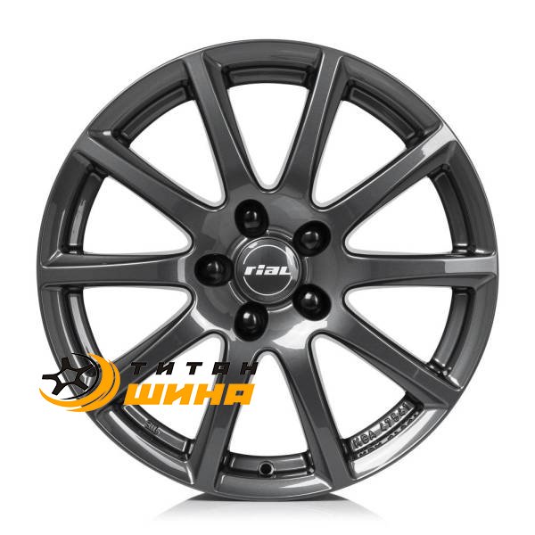 Rial Milano j6,5x15 PCD 4x108 ET25 DIA65,1 titanium