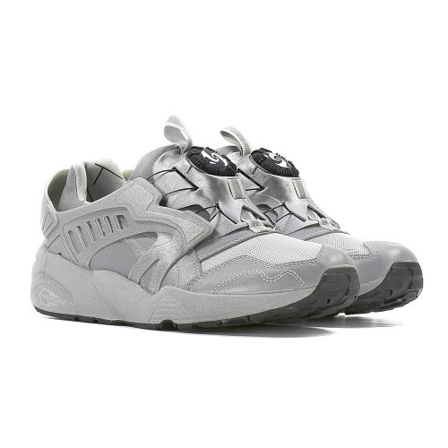 Кроссовки мужские оригинальные Puma Disk Blaze кожаные серые 46