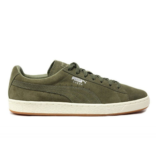 Кроссовки мужские оригинальные Puma Basket Suede Classic хаки 40,5