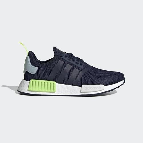 Кроссовки женские оригинальные Adidas NMD_R1 синие 36,5